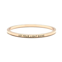 Load image into Gallery viewer, Let Your Light Shine Bangle