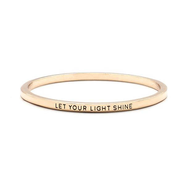 Let Your Light Shine Bangle