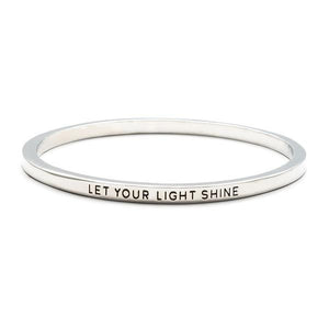 Let Your Light Shine Bangle