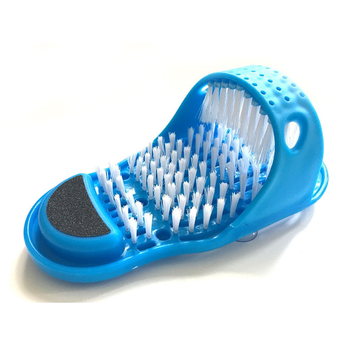 Plastic Bath Shower Feet Massage Slippers Bath Shoes Brush Pumice Stone Foot Scrubber Spa Shower